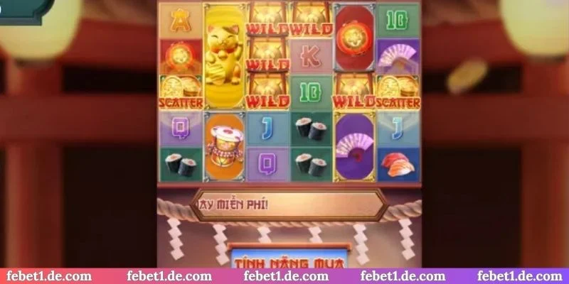 Cơ chế thưởng quay hũ Neko may mắn